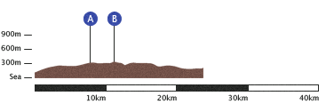 Bellingham to Byreness Profile Map